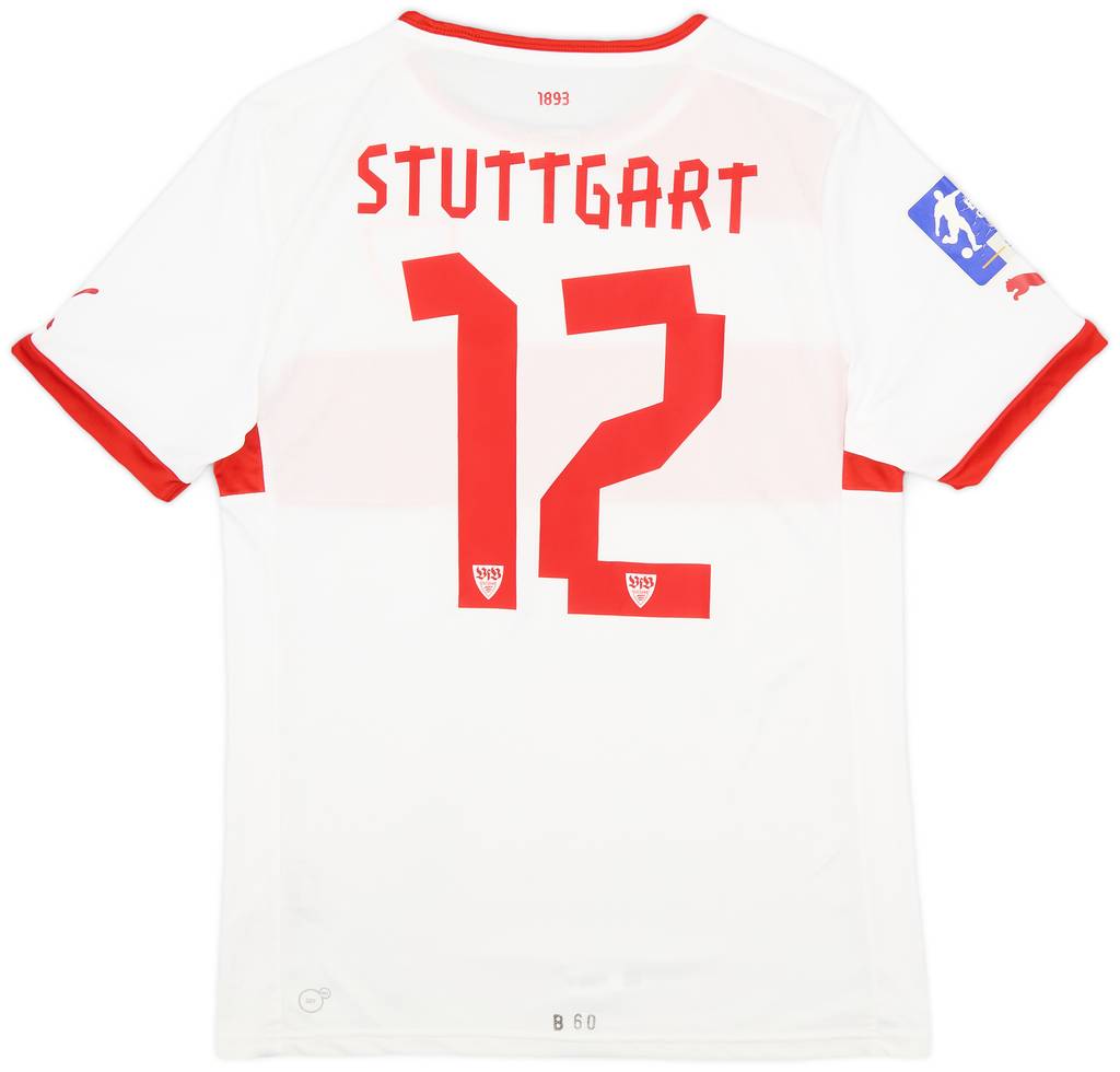 2012-13 Stuttgart Home Shirt #12 - 7/10 - (L)