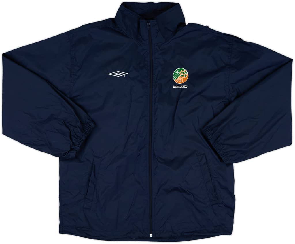 2002-03 Ireland Umbro Hooded Rain Jacket - 7/10 - (L)