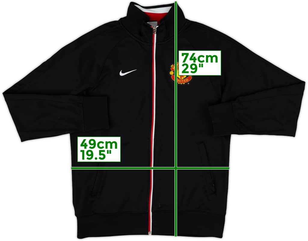 2012-13 Manchester United Nike Track Jacket - 9/10 - (S)