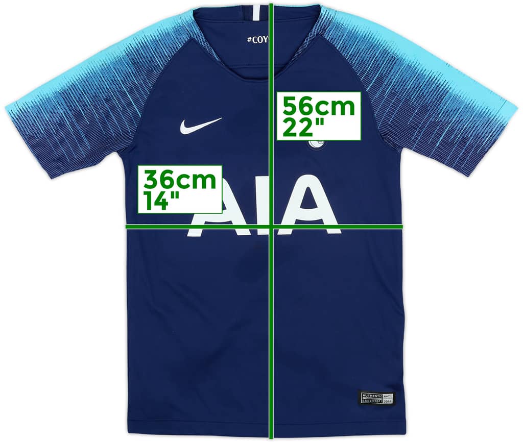2018-19 Tottenham Away Shirt - 7/10 - (S.Boys)