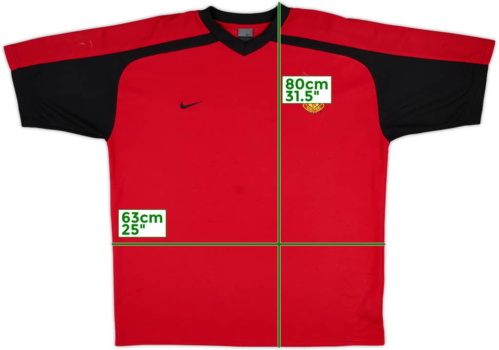 2004-05 Manchester United Nike Training Shirt - 6/10 - (XL)