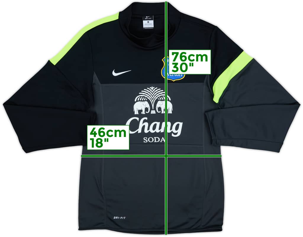 2014-15 Everton Umbro Sweat Top - 9/10 - (S)