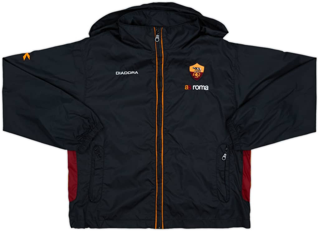 2004-05 Roma Diadora Hooded Rain Jacket - 6/10 - (L)