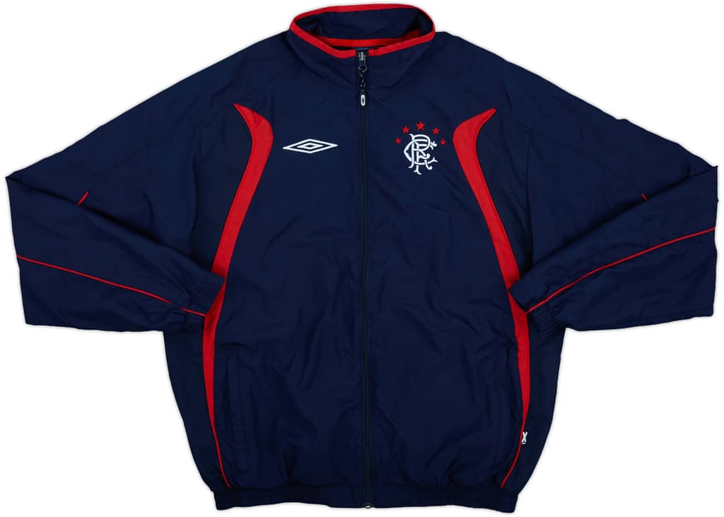 2008-09 Rangers Umbro Track Jacket - 8/10 - (L)