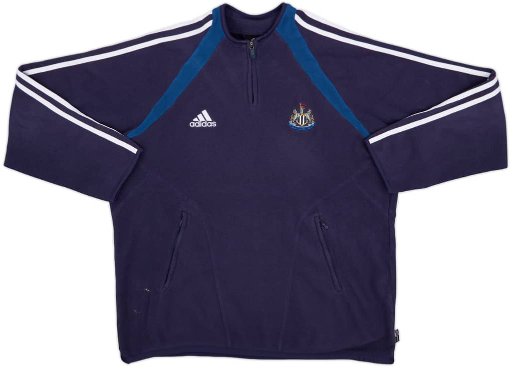 2004-05 Newcastle adidas 1/4 Zip Fleece Top - 8/10 - (XL)