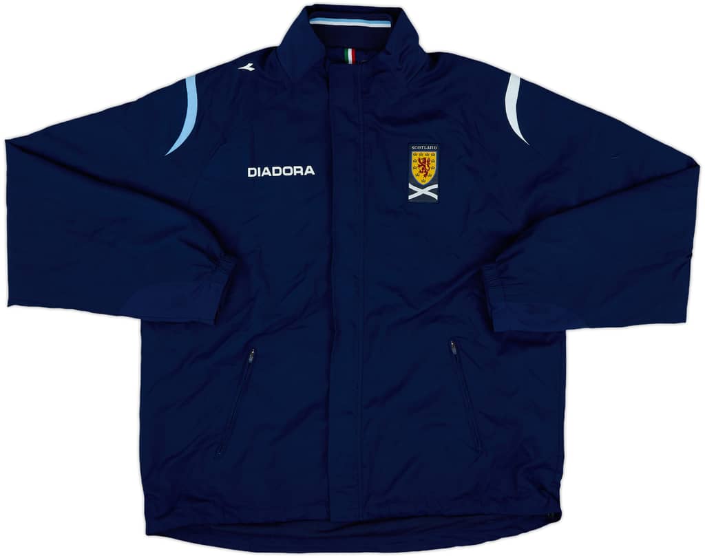 2007-08 Scotland Diadora Track Jacket - 9/10 - (XL)