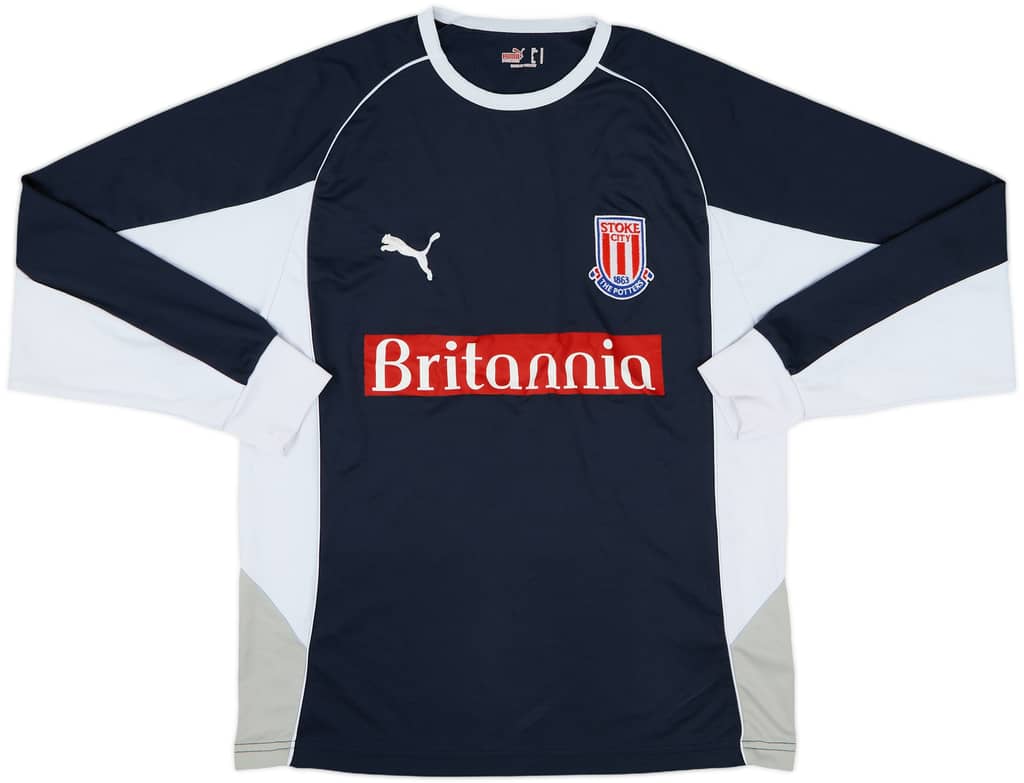 2005-06 Stoke City Puma Sweat Top - 8/10 - (M)