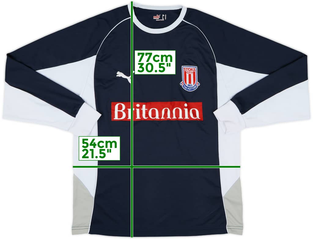 2005-06 Stoke City Puma Sweat Top - 8/10 - (M)