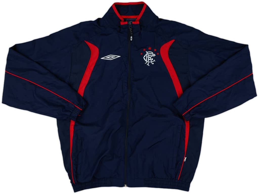 2008-09 Rangers Umbro Track Jacket - 8/10 - (L)
