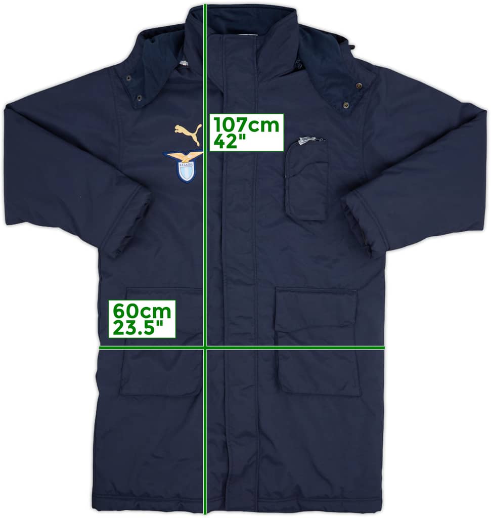 1999-00 Lazio Puma Padded Bench Coat - 8/10 - (S)