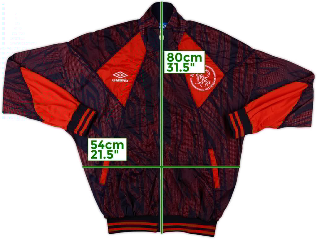 1994-95 Ajax Umbro Track Jacket - 5/10 - (M)