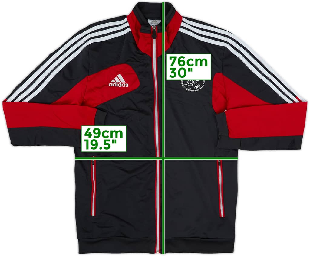 2012-13 Ajax adidas Track Jacket - 8/10 - (S)