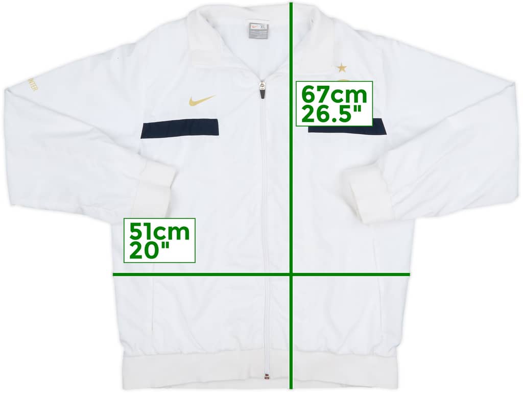 2009-10 Inter Milan Nike Track Jacket - 7/10 - (XL.Boys)