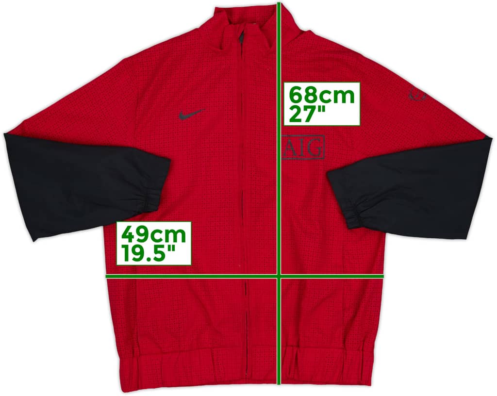 2009-10 Manchester United Nike Track Jacket - 8/10 - (L.Boys)