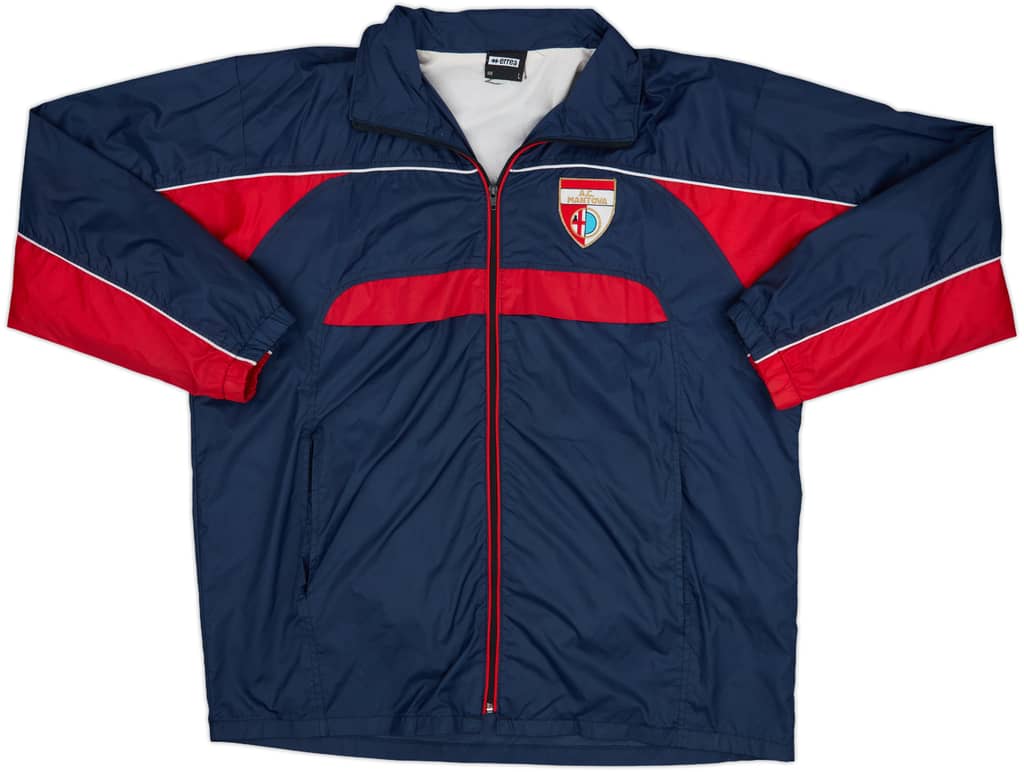 2010-11 AC Mantova Errea Hooded Rain Jacket - 8/10 - (L)