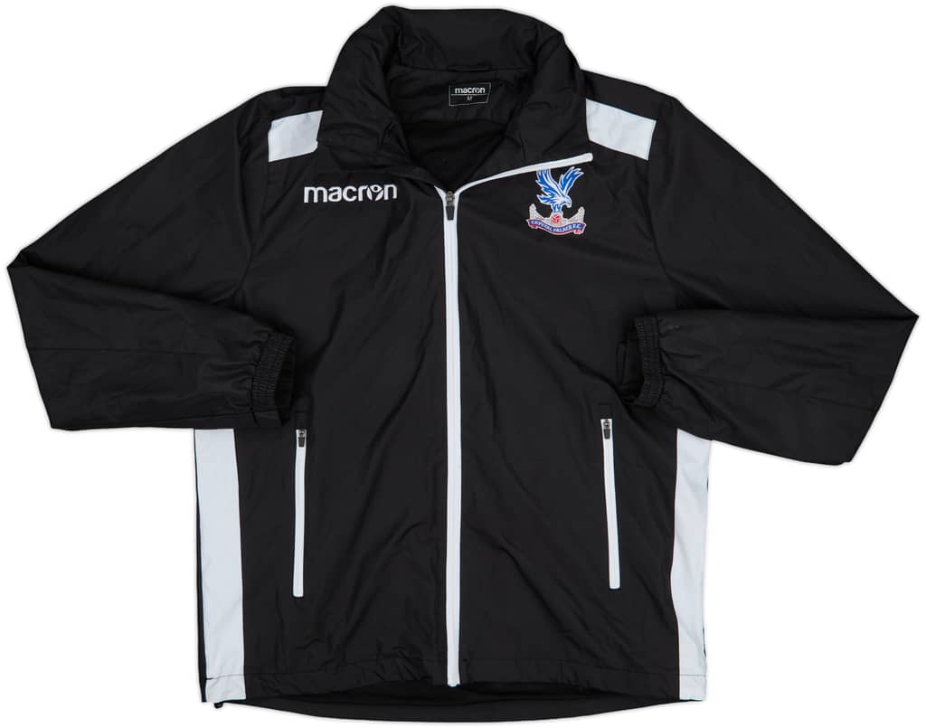 2015-16 Crystal Palace Macron Hooded Rain Jacket - 8/10 - (M)