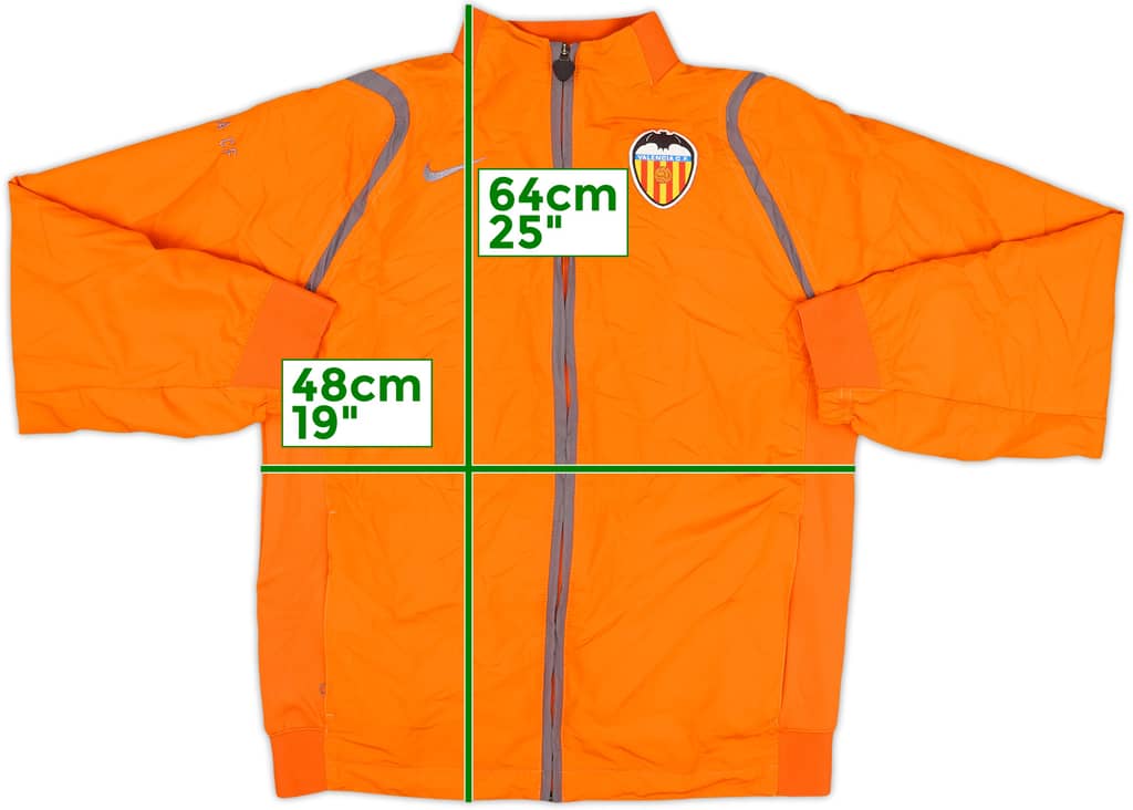 2006-07 Valencia Nike Track Jacket - 8/10 - (XL.Boys)
