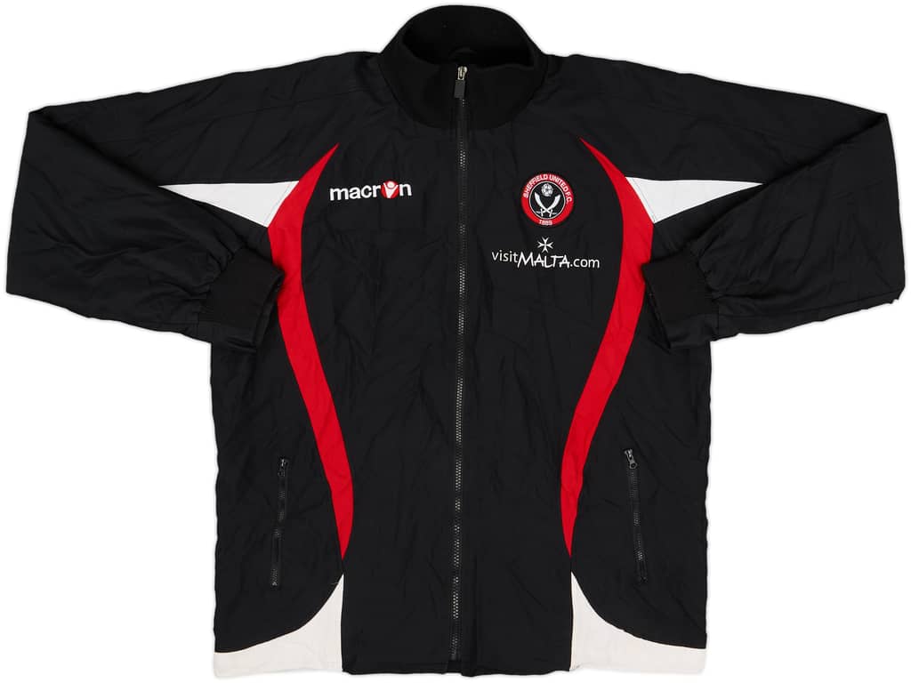 2009-10 Sheffield United Macron Track Jacket - 8/10 - (L)