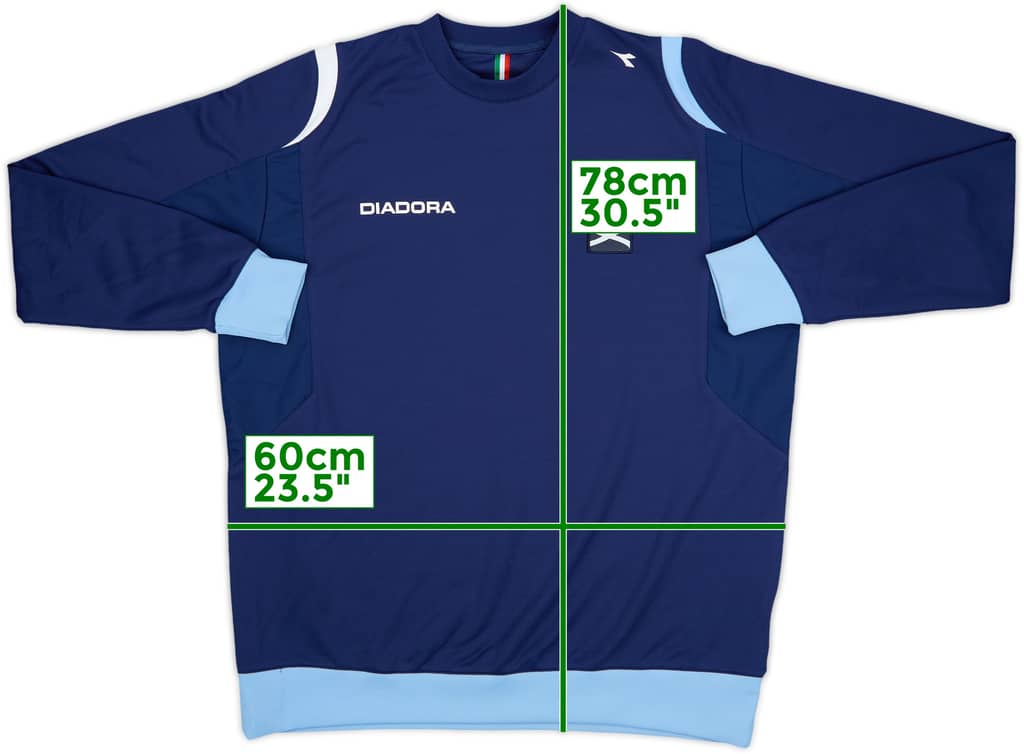 2007-08 Scotland Diadora Sweat Top - 8/10 - (XL)