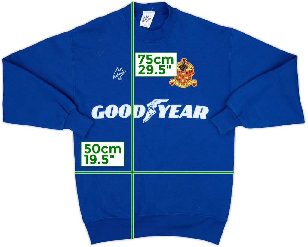 1993-94 Wolves Molineux Sweat Top - 8/10 - (XL)