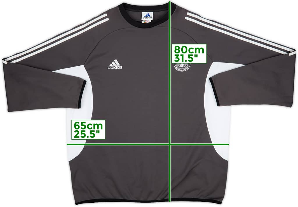 2002-03 Germany adidas Sweat Top - 8/10 - (XL/XXL)
