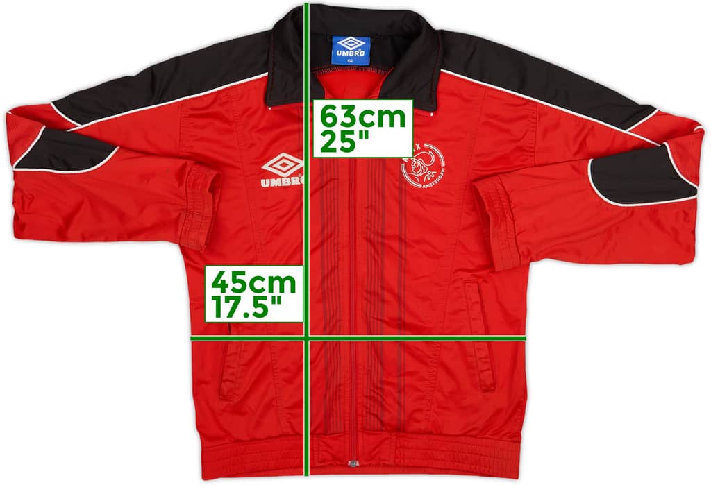 1999-00 Ajax Umbro Track Jacket - 6/10 - (XL.Boys)