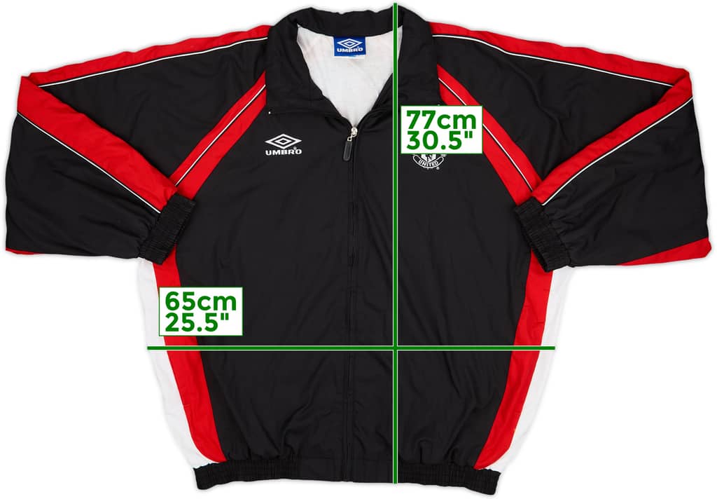 1999-00 Manchester United Umbro Track Jacket - 8/10 - (L)