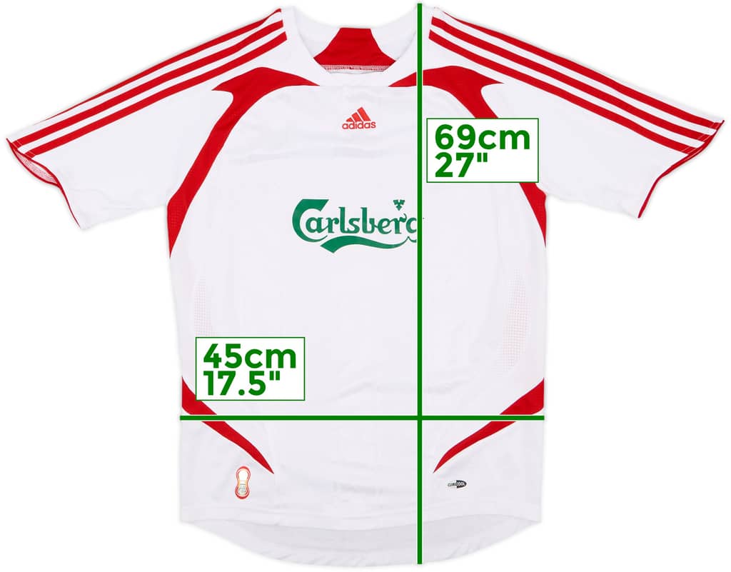 2007-08 Liverpool Away Shirt - 8/10 - (Women's S)