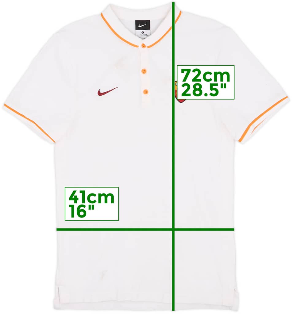 2015-16 Roma Nike Polo Shirt - 5/10 - (S)