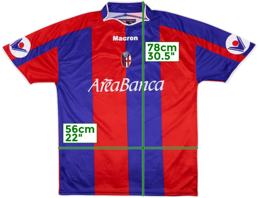 2003-04 Bologna Home Shirt - 9/10 - (M)