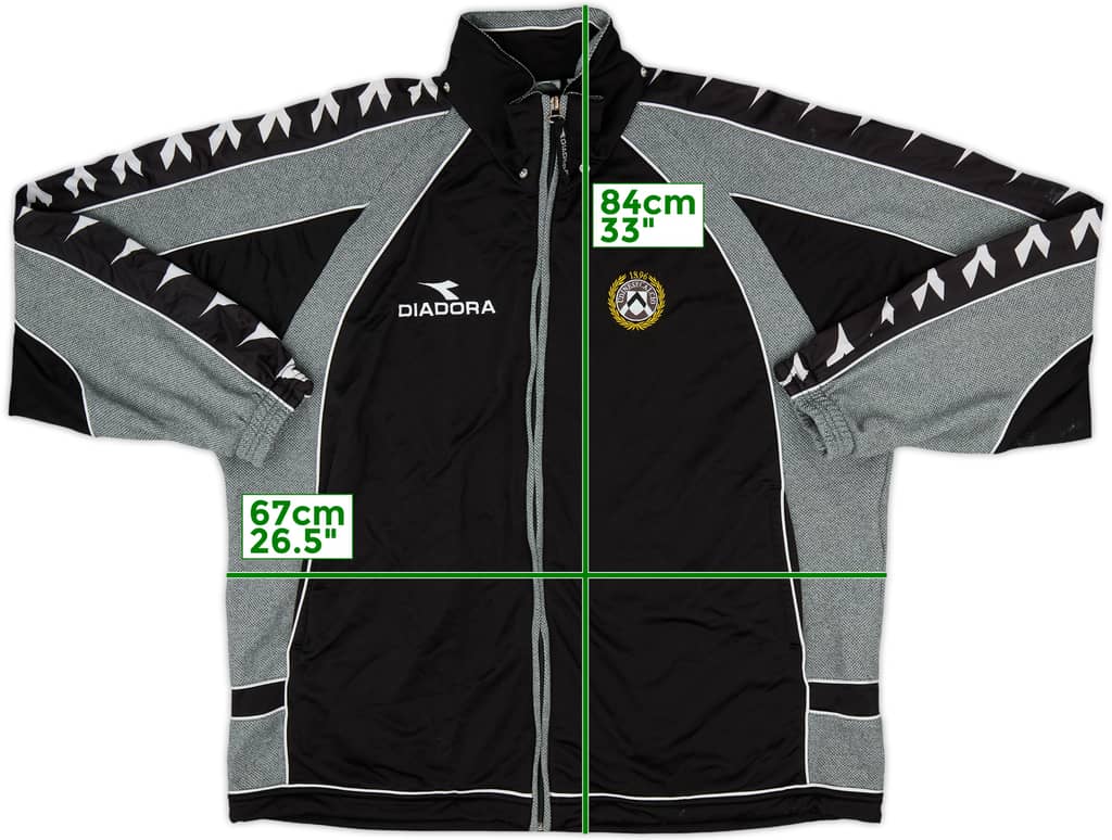 1999-00 Udinese Diadora Track Jacket - 6/10 - (L)