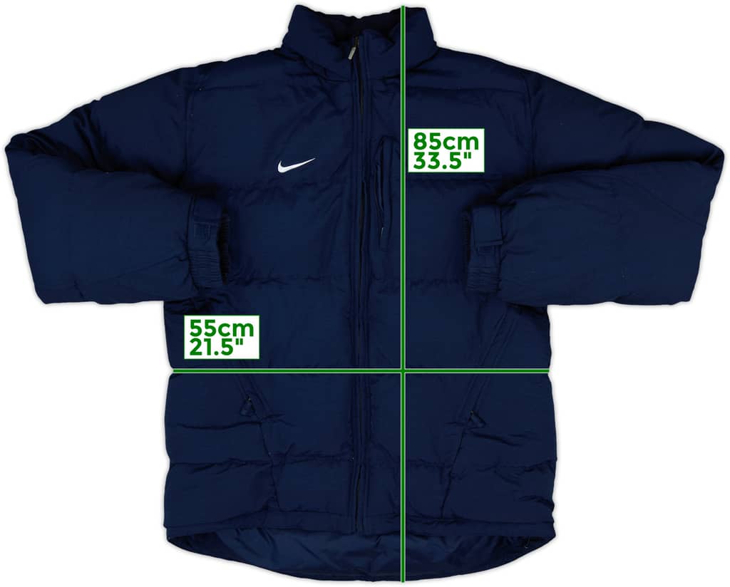 2003-04 Inter Milan Nike Padded Bench Coat - 9/10 - (M)