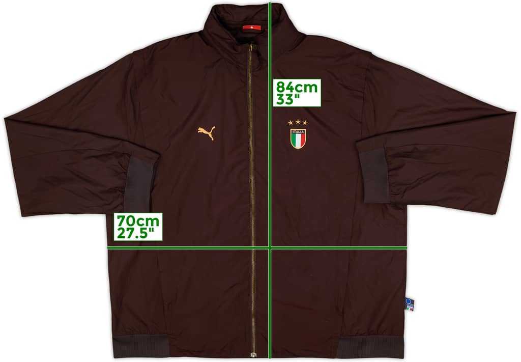 2008-09 Italy Puma Track Jacket - 8/10 - (XXL)