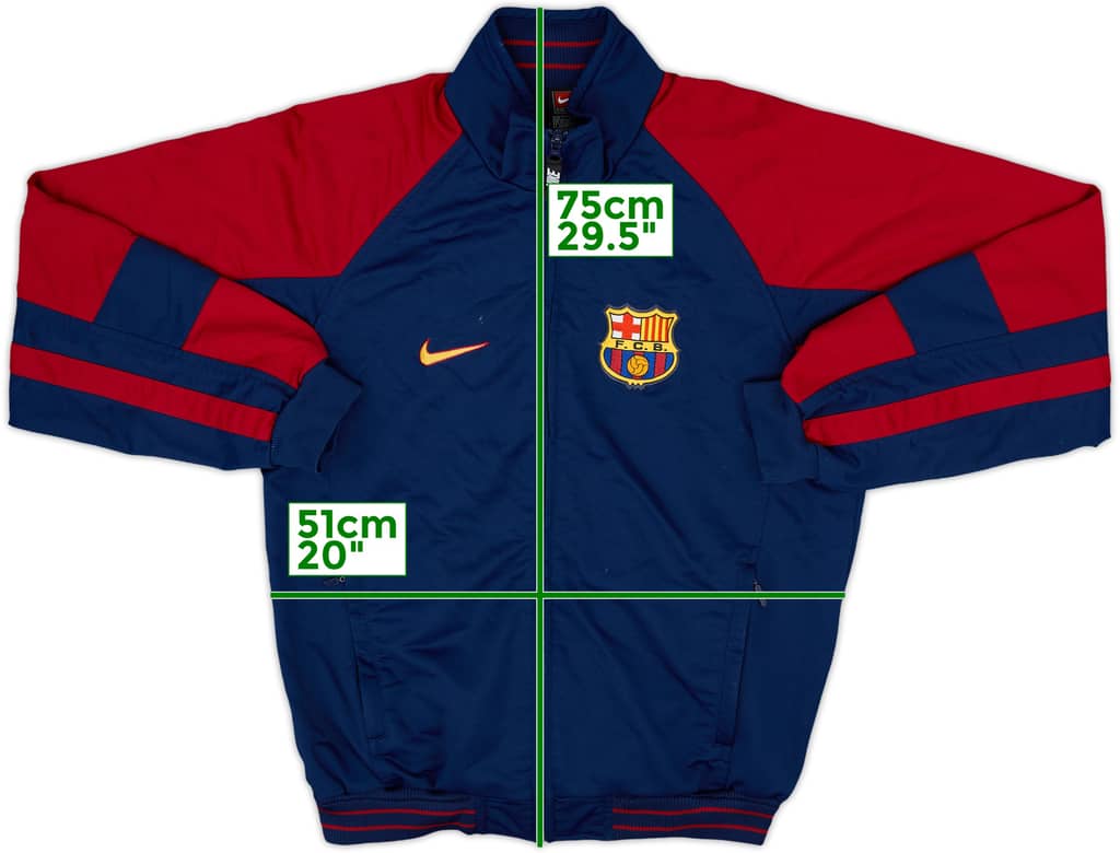 1998-99 Barcelona Nike Track Jacket - 8/10 - (S)