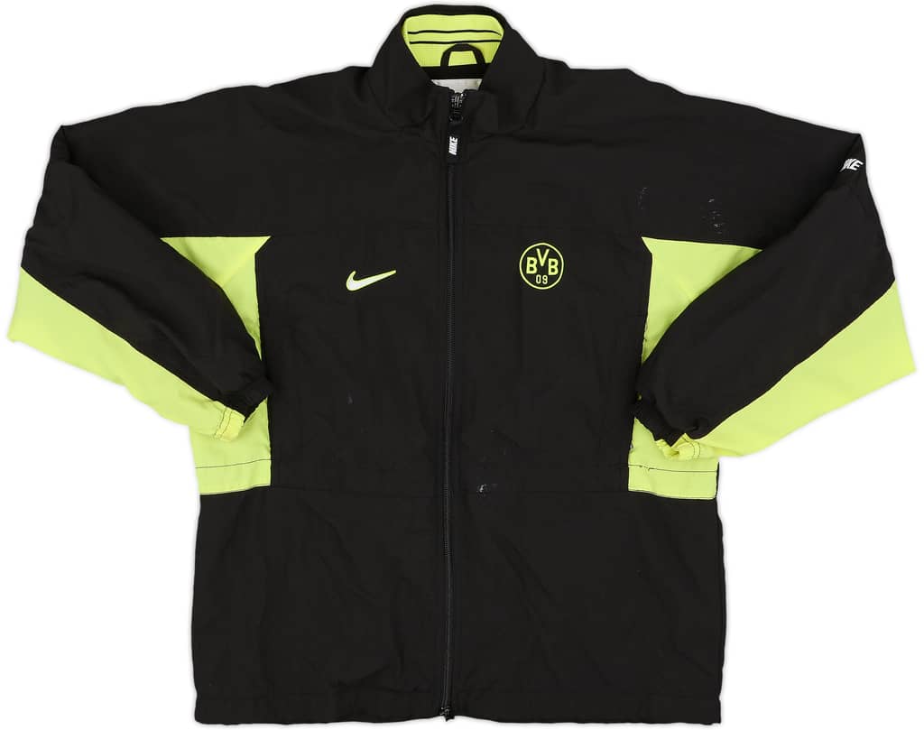 1997-98 Borussia Dortmund Nike Track Jacket - 8/10 - (L.Boys)