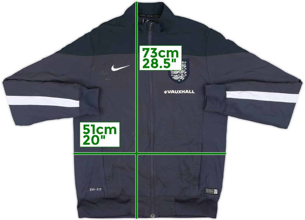 2014-15 England Nike Track Jacket - 7/10 - (S)