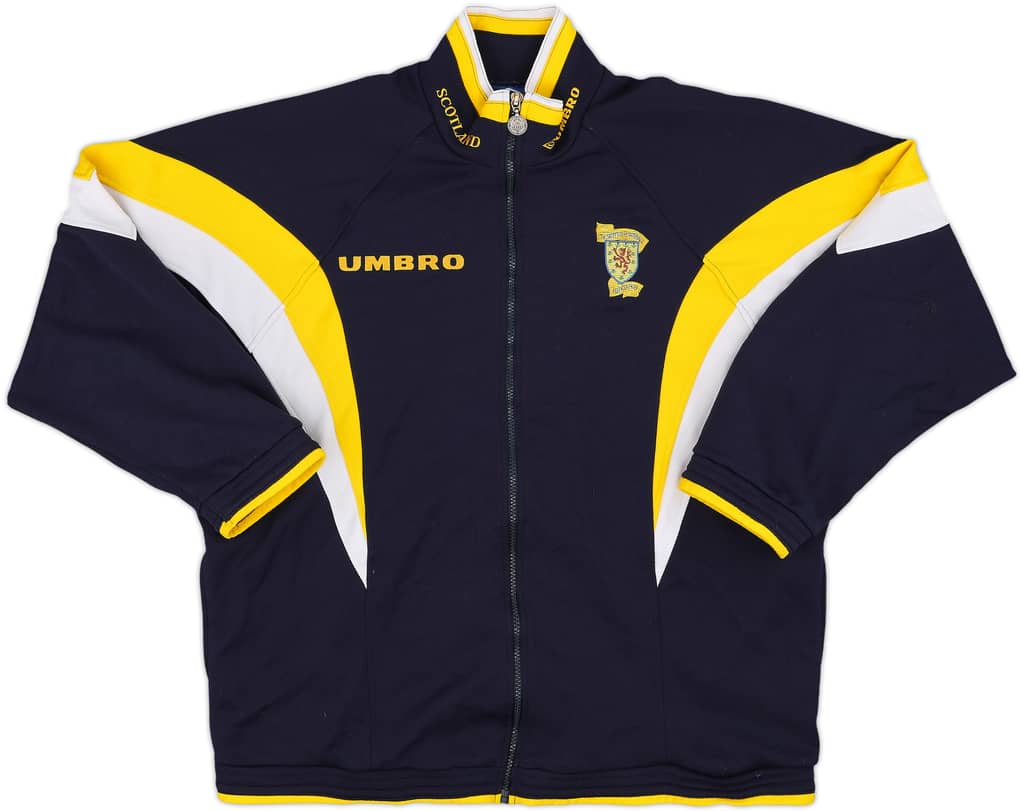 1994-96 Scotland Umbro Track Jacket - 8/10 - (L)