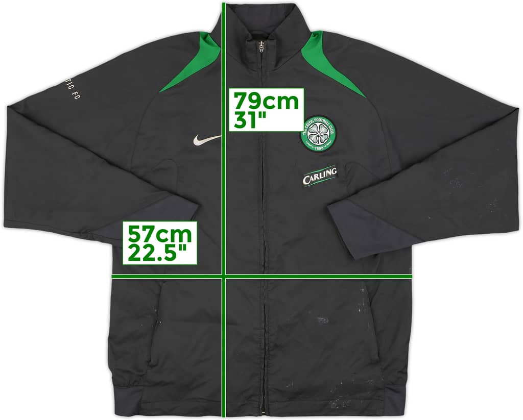 2005-06 Celtic Nike Track Jacket - 7/10 - (L)