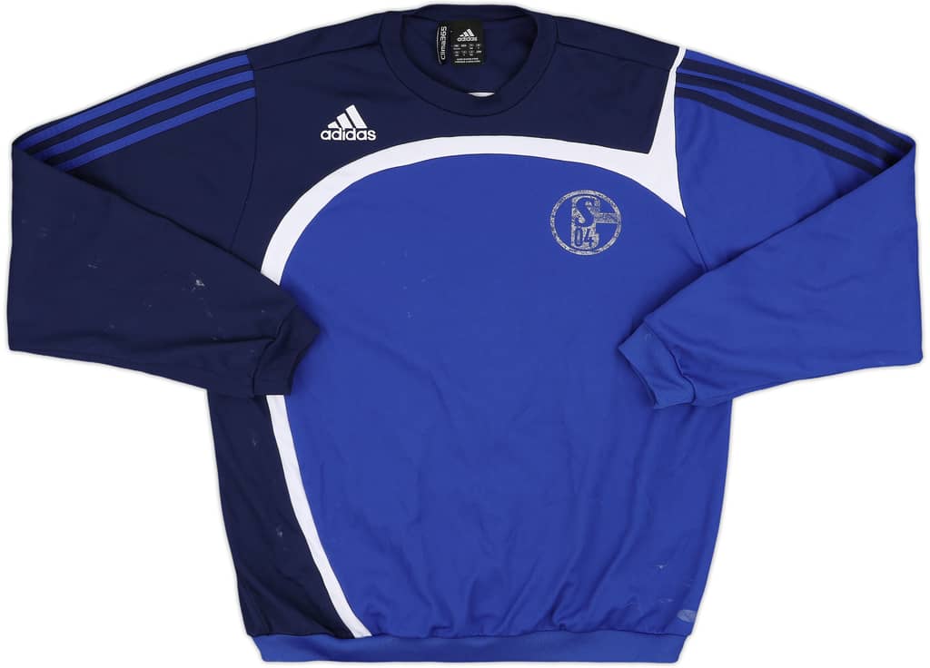 2007-08 Schalke adidas Sweat Top - 4/10 - (L)