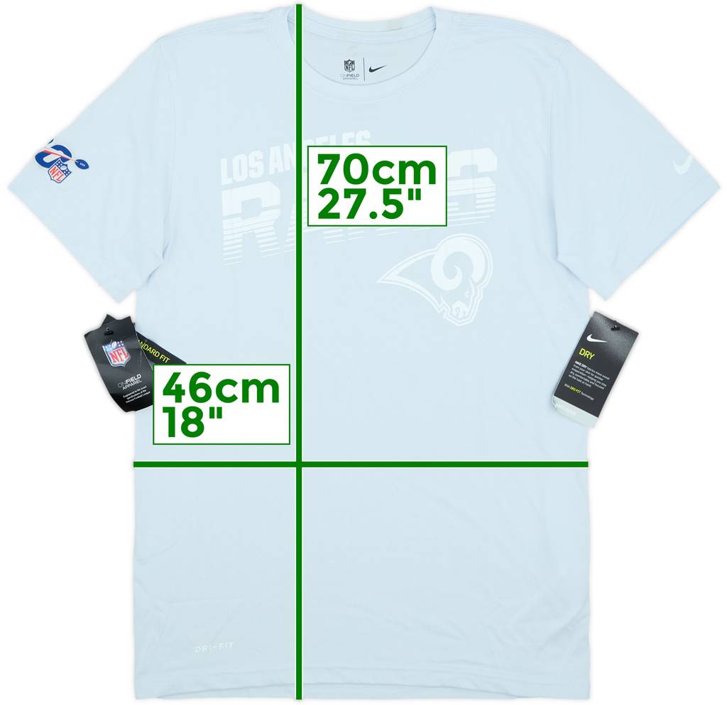 2019 LA Rams Nike Tee (S)