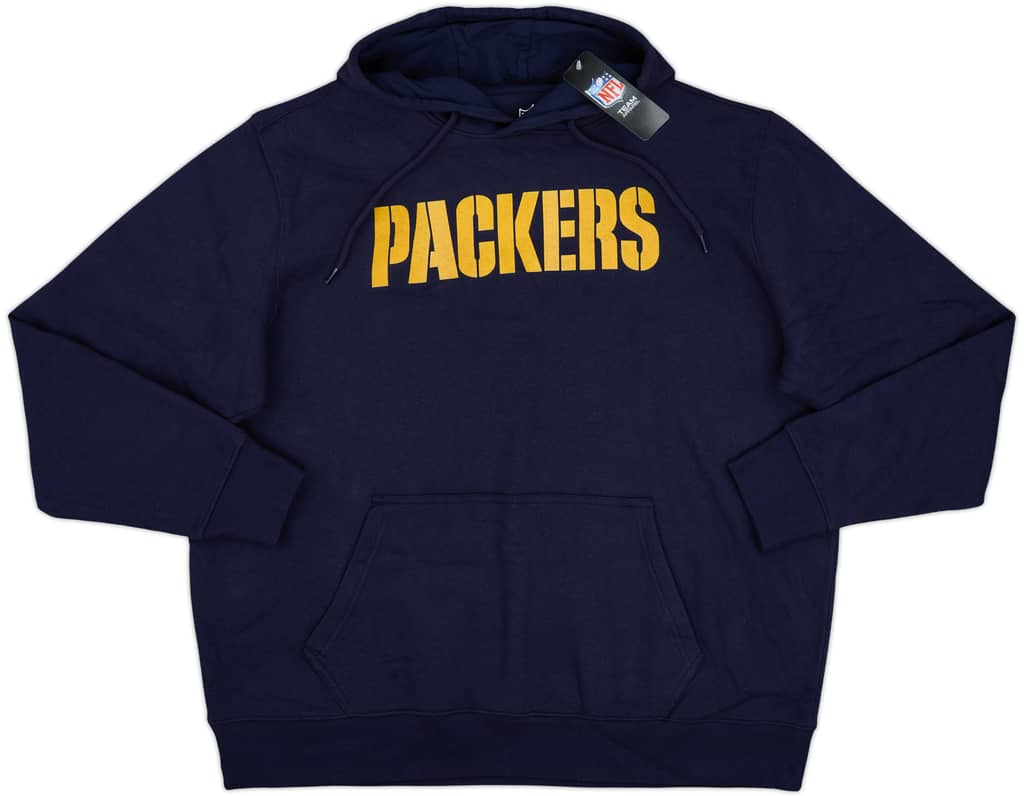 2024 Green Bay Packers NFL Woodmark Hooded Sweat Top (XXL)