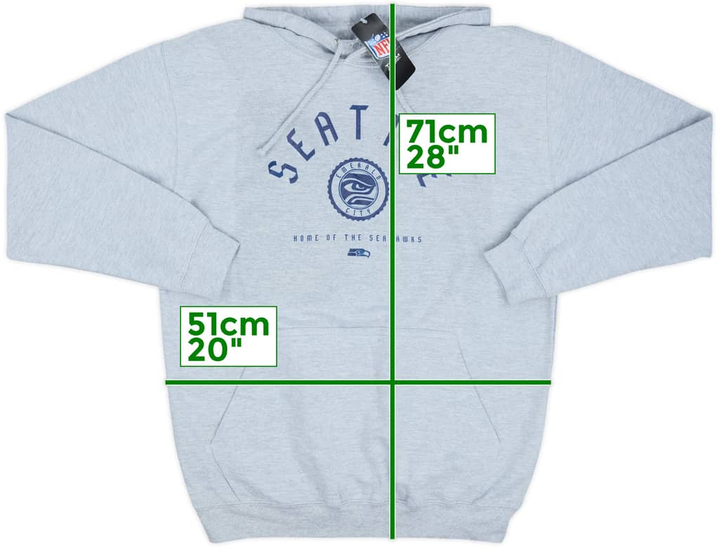 2024 Seattle Seahawks NFL Hooded Sweat Top (M)