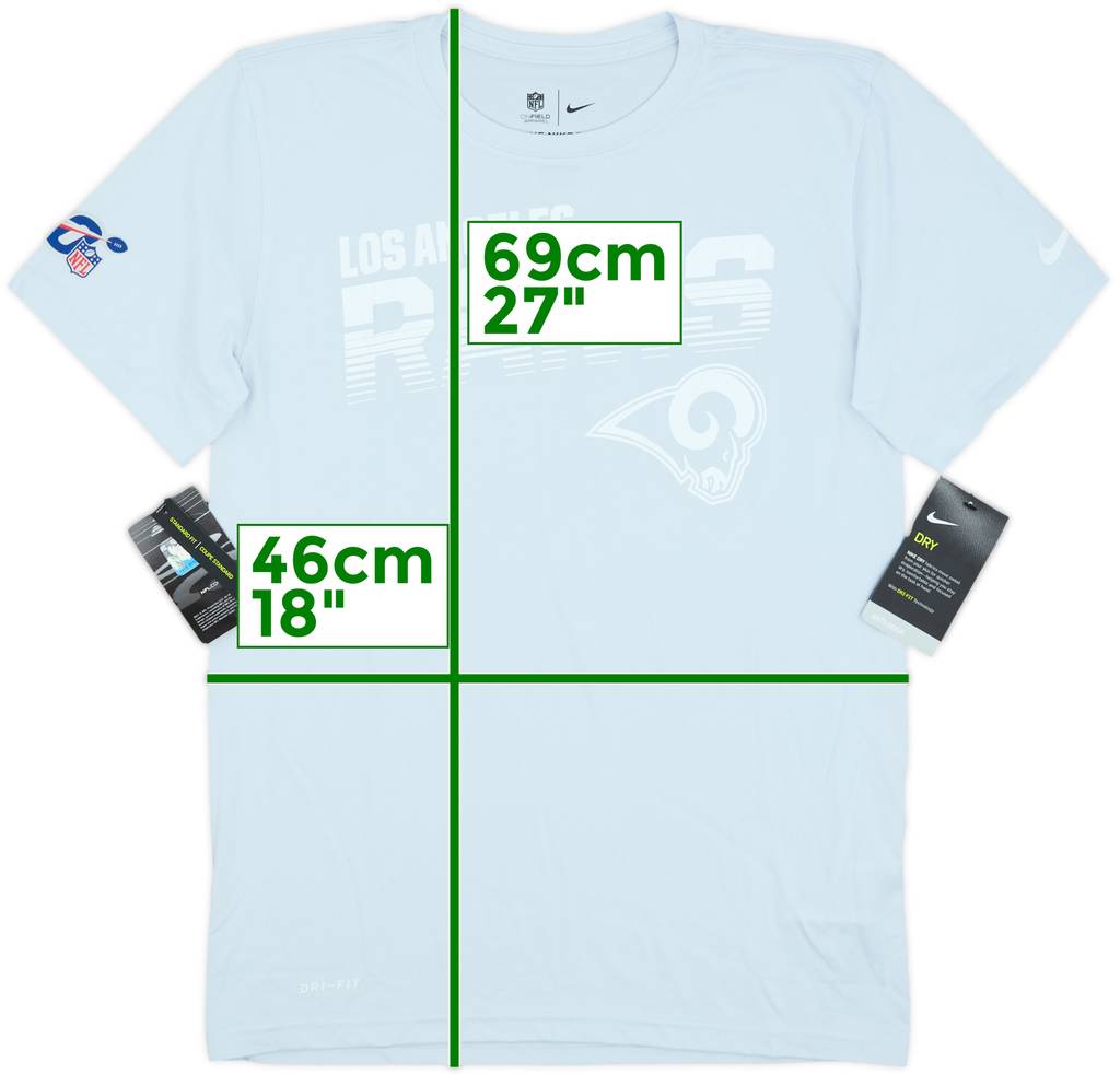 2019 LA Rams Nike Tee (S)