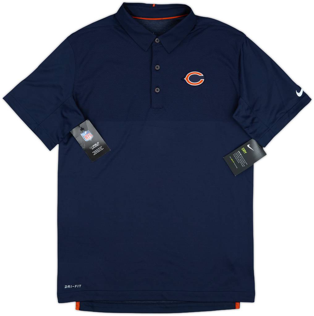 2017 Chicago Bears Nike Sideline Coaches Polo Shirt (S)