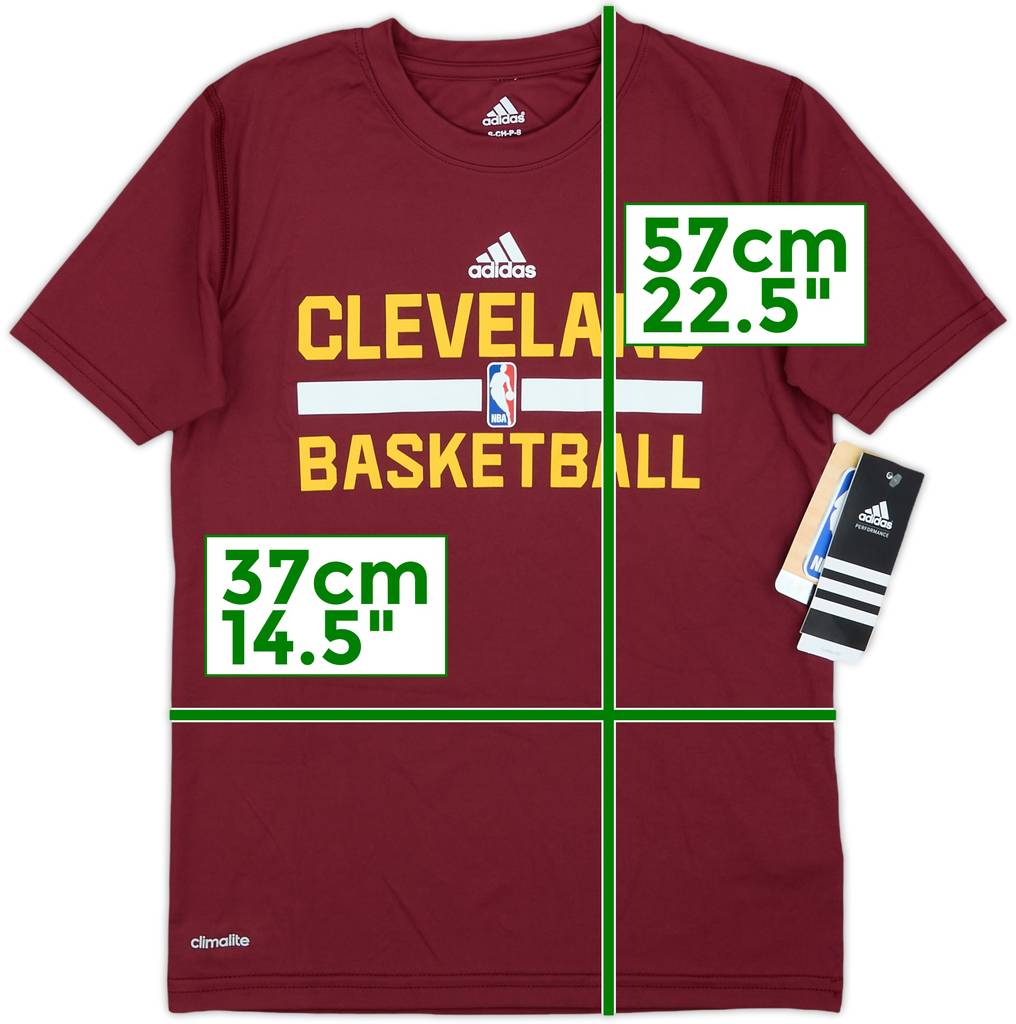 2016-17 Cleveland Cavaliers adidas Training Tee (S.Boys)