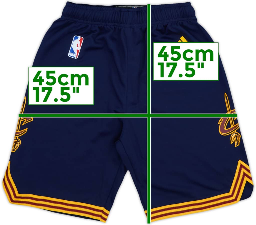 2014-17 Cleveland Cavaliers adidas Alternate Shorts - 10/10 - (S.Boys)
