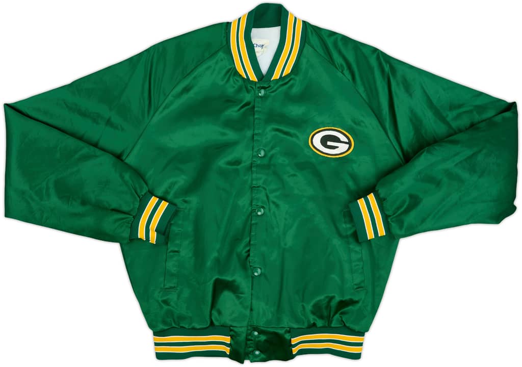 1980s Green Bay Packers Chalk Line Satin Varsity Jacket - 9/10 - (M)