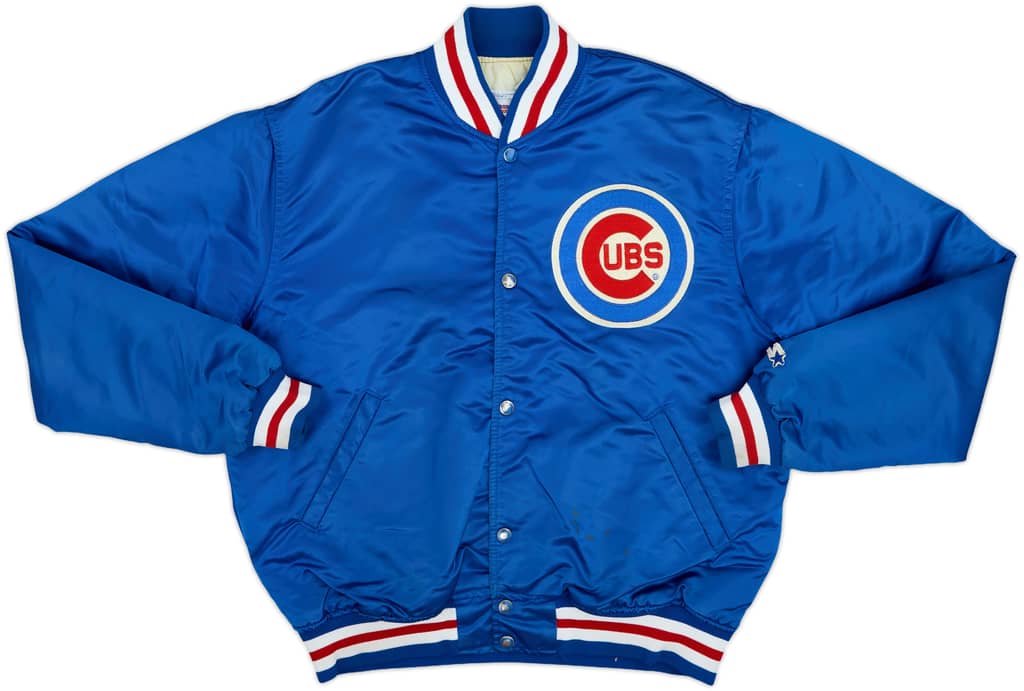 1980s Chicago Cubs Starter Satin Varsity Jacket - 5/10 - (L)