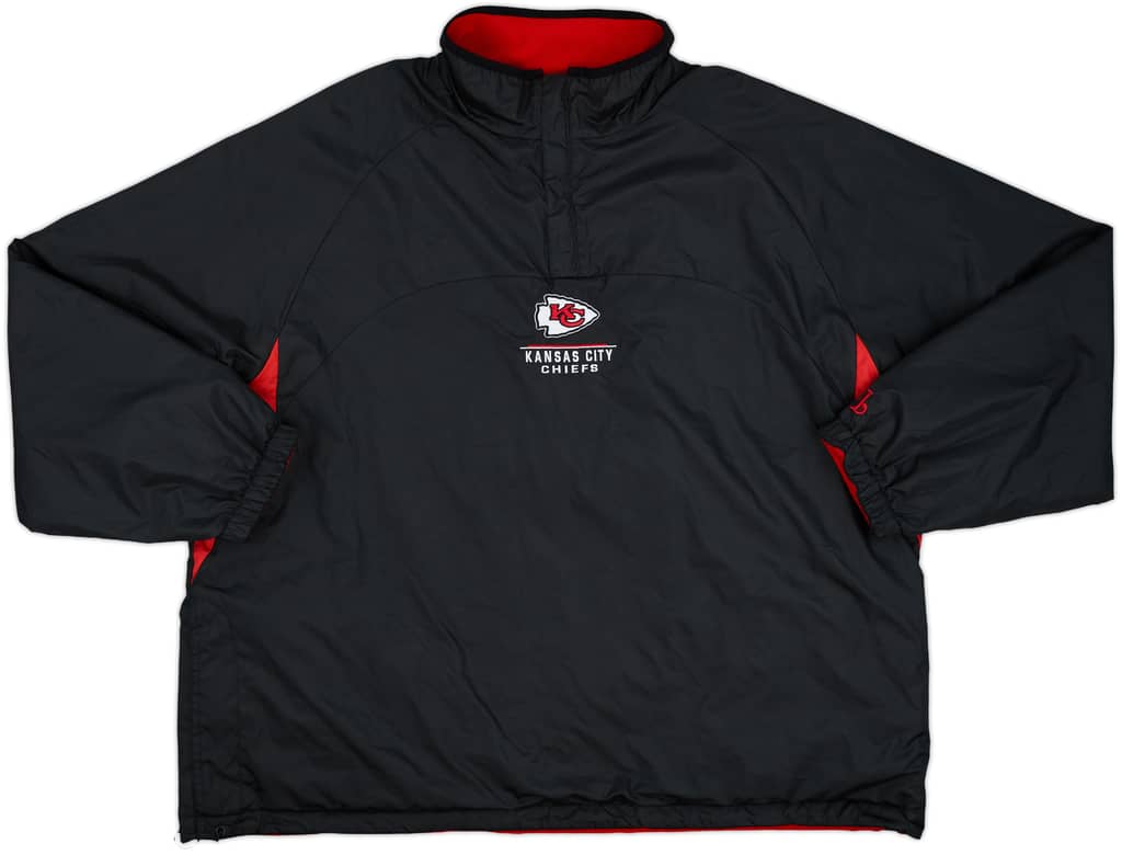 2000s Kansas City Chiefs NFL Reversibe Fleece Coat - 9/10 - (XXL)