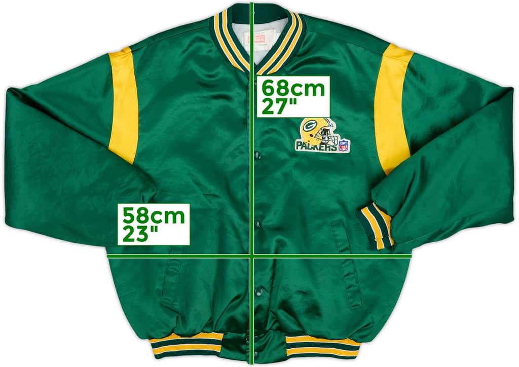 1990s Green Bay Packers Swingster Satin Varsity Jacket - 9/10 - (L)